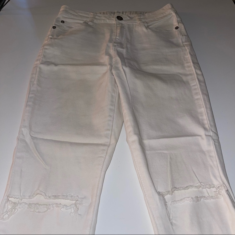 High Rise White Pants - Picture 3 of 6